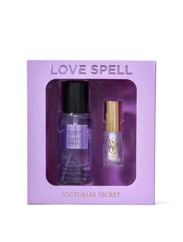 Подарунковий набір Вікторія Сікрет Victoria's Secret The Mist & Kiss Two-Piece Gift Set Love Spell
