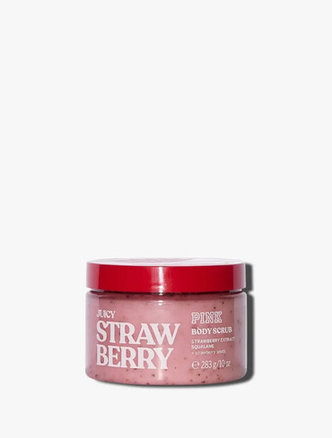 Скраб для тіла Вікторія Сікрет Victoria's Secret PINK Juicy Strawberry Body Scrub