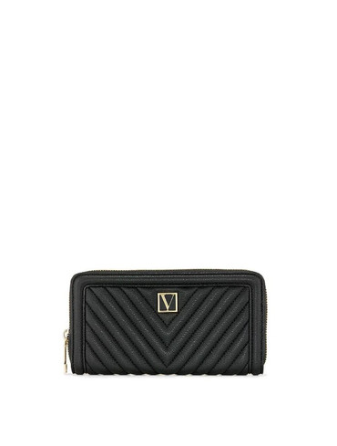Гаманець Victoria's Secret The Victoria Wallet V-Quilt Black