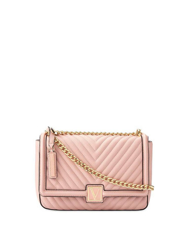 Сумочка Крос-боді Victoria's Secret The Victoria Medium Shoulder Bag Pink