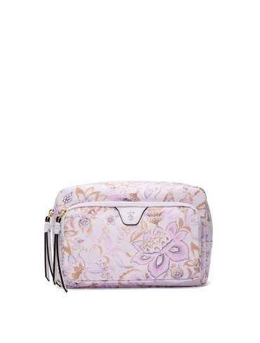 Косметичка Вікторія Сікрет Victoria's Secret Travel Makeup Pouch Lilac Paisley
