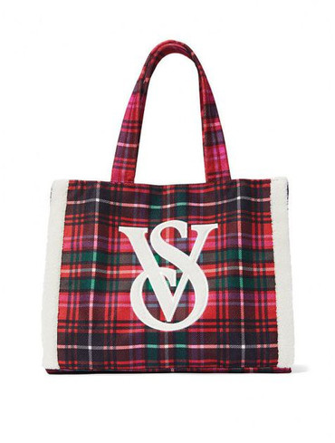 Сумка Plaid Tote Victoriaʼs Secret