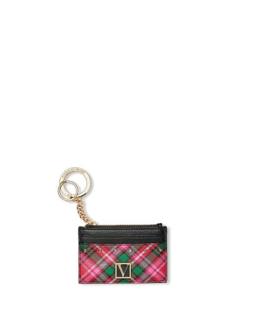 Візитниця Вікторія Сікрет Victoria's Secret Card Case Bright Tartan