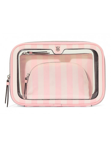 Набір косметичок Victoriaʼs Secret 3-Piece Makeup Bag