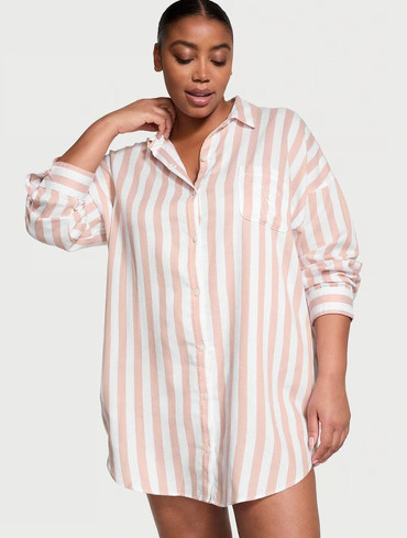 Нічна сорочка Вікторія Сікрет Victoria's Secret Modal-Cotton Sleepshirt