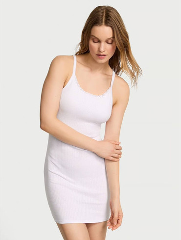 Сукня для сну Вікторія Сікрет Victoria's Secret Pointelle Modal Slip Dress