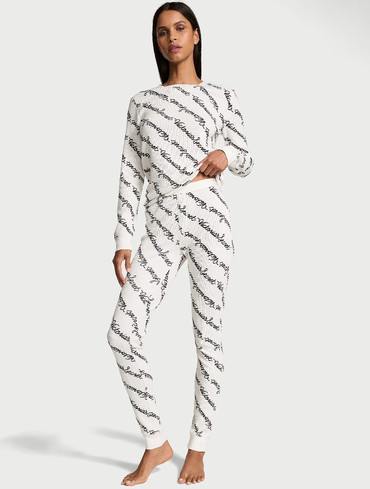 Термо піжама Вікторія Сікрет Victoria's Secret Thermal Long Pajama Set