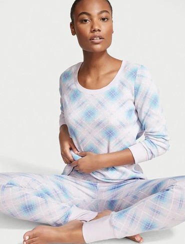 Термо піжама Вікторія Сікрет Victoria's Secret Thermal Long Pajama Set