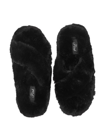 Домашні капці Вікторія Сікрет Victoria's Secret Faux Fur Slippers