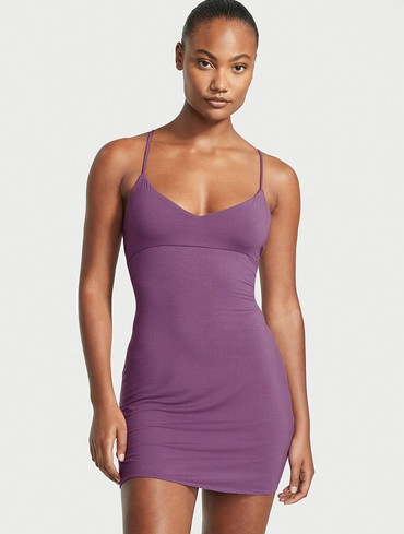 Сукня для сну Вікторія Сікрет Victoria's Secret Modal Lace Back Mini Slip