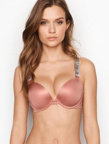 Бюстгальтер зі стразами з пуш-ап Shine Strap Push-Up Bra