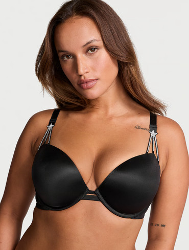 Бюстгальтер зі стразами з пуш-ап Victoria's Secret Starstruck Shine Strap Push-Up Bra