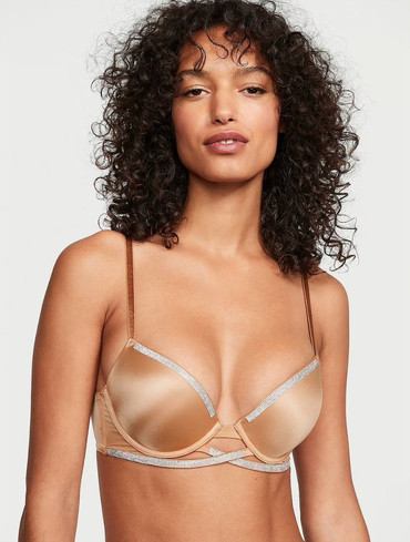 Бюстгальтер зі стразами з пуш-ап Victoria's Secret Shine Cradle Push-Up Bra