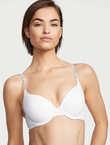 Бюстгальтер бавовняний з подвійним пуш-ап Victoria's Secret Bombshell Add-2-Cups Push-Up Bra