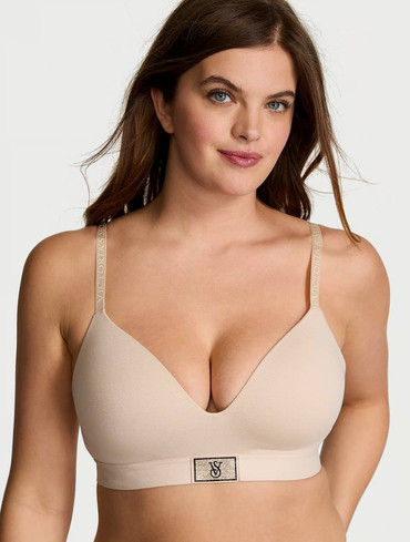 Бюстгальтер без пуш-ап Victoria's Secret Shine Patch Lightly Lined Wireless Bra