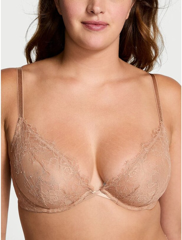 Бюстгальтер демі Lace Unlined Low-Cut Demi Bra