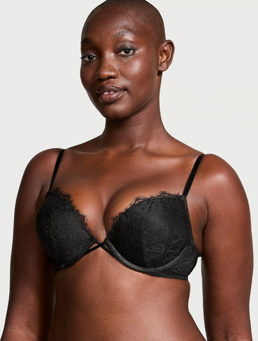 Бюстгальтер з подвійним пуш-ап Victoria's Secret Bombshell Add-2-Cups Lace Push-Up Bra