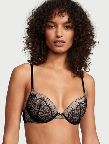 Бюстгальтер з пуш-ап Ribbon Slot Push-Up Bra