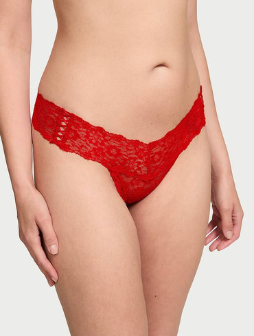 Трусики стрінги Lace-Up Lace Thong Panty