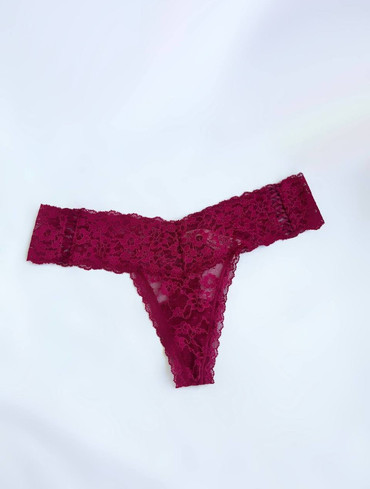 Трусики стрінги Lace-Up Lace Thong Panty
