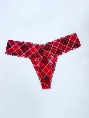 Трусики стрінги мереживні Lace Thong Panty