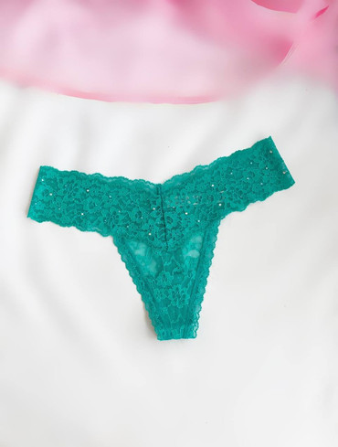 Трусики стрінги мереживні Lace Thong Panty