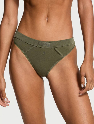 Бавовняні стрінги Logo Cotton Thong Panty