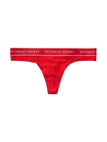 Бавовняні стрінги Logo Cotton Thong Panty