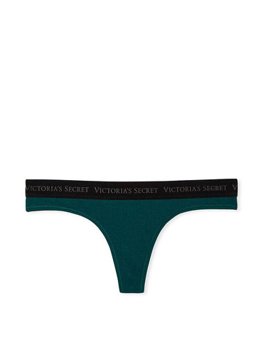 Бавовняні стрінги Logo Cotton Thong Panty