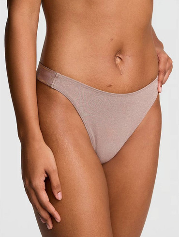 Бавовняні стрінги Logo Cotton Hight-Leg Thong Panty