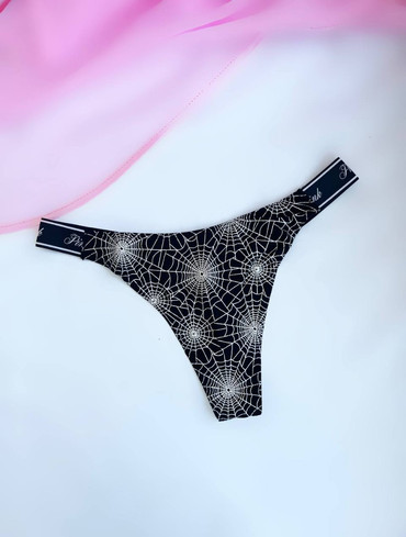 Бавовняні стрінги Logo Cotton High-Leg Thong Panty