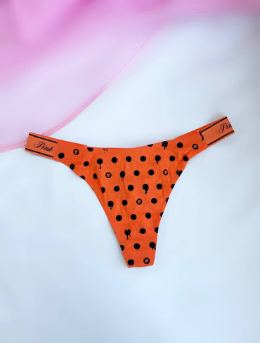 Бавовняні стрінги Logo Cotton High-Leg Thong Panty