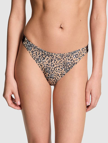 Бавовняні стрінги Logo Cotton High-Leg Thong Panty