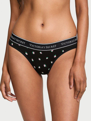 Трусики танга бавовняні Logo Cotton Tanga Panty