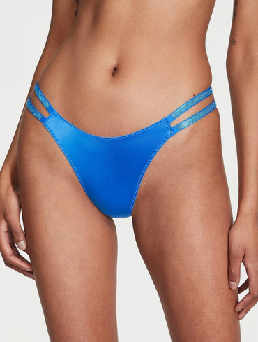 Трусики стрінги зі стразами Вікторія Сікрет Victoria's Secret Shine Strap Thong Panty