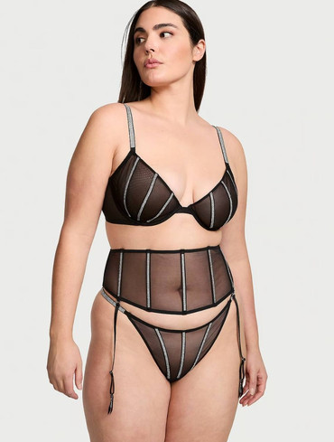 Трусики стрінги прозорі Sheer Shine Thong Panty
