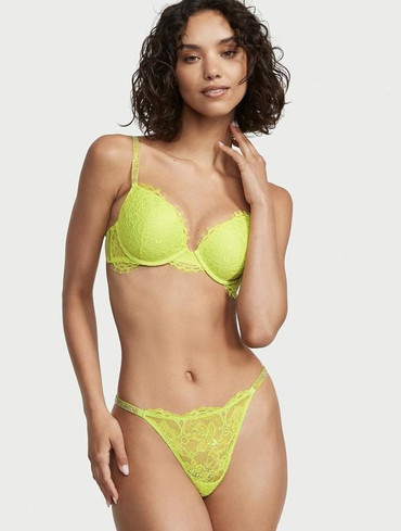 Трусики стрінги мереживні Shine Strap Lace Thong Panty