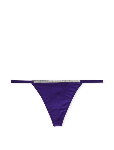 Трусики з блискучими ремінцями Shine Strap V-String Panty