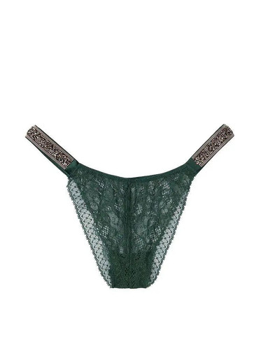 Трусики бразильяни мереживні Shine Strap Lace Brazilian