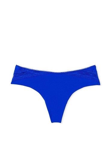 Безшовні трусики стрінги з мереживом No Show Thong Panty