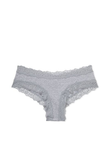 Бавовняні чікі з мереживом Cotton Lace-Waist Cheeky Panty