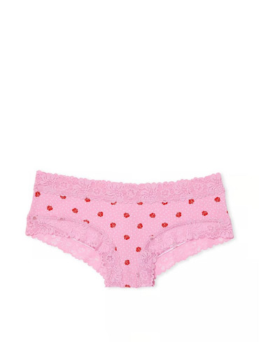 Бавовняні чікі з мереживом Wink Lace-Trim Cheeky Panty