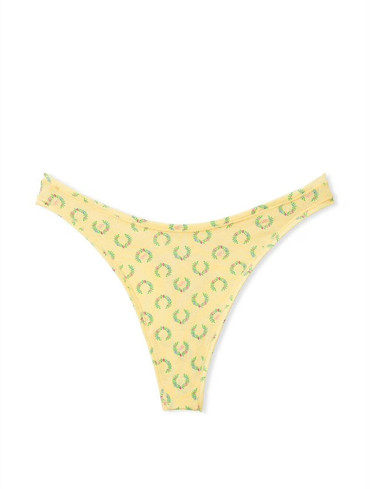 Бавовняні трусики стрінги Cotton High-Leg Thong Panty