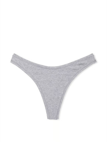 Бавовняні трусики стрінги Cotton High-Leg Thong Panty