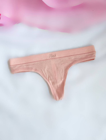 Бавовняні трусики стрінги Cotton Thong Panty