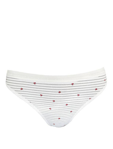 Бавовняні стрінги Stretch Cotton High-Leg Scoop Thong Panty