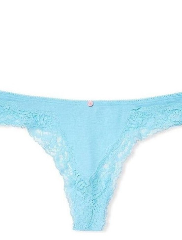 Бавовняні стрінги Stretch Cotton High-Leg Scoop Thong Panty
