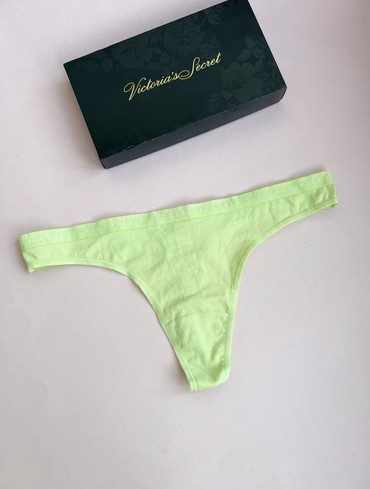 Бавовняні стрінги Stretch Cotton High-Leg Scoop Thong Panty