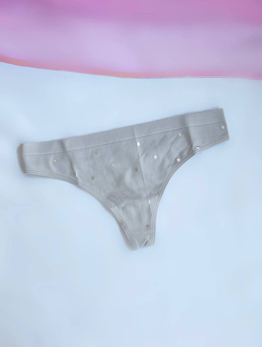 Трусики стрінги з мікрофібри Seamless Thong Panty