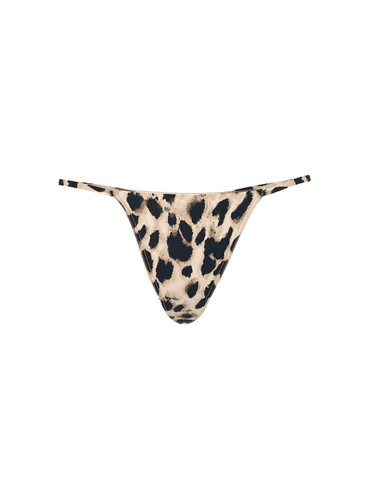 Сатинові трусики стрінги Satin Lace-Back Thong Panty